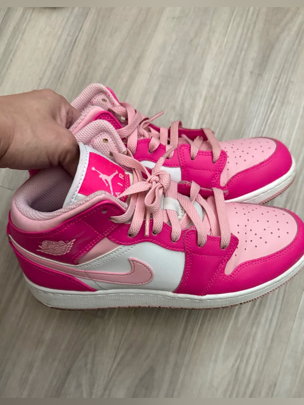 Nike Jordan Mid Fierce Pink GS 6Y/7.5W